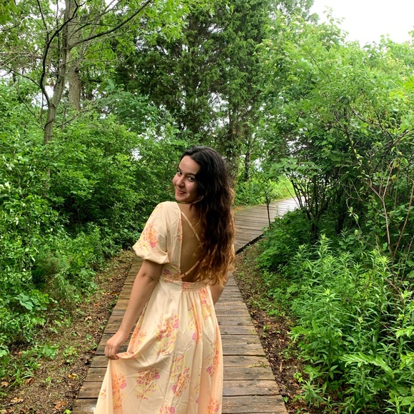 Floral Maxi Dress - Picture 3 of 3